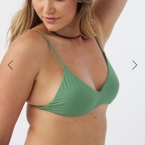 O’NEILL SALTWATER SOLIDS KARMEN BRALETTE TOP and MINA SIDE TIE FULL BOTTOM